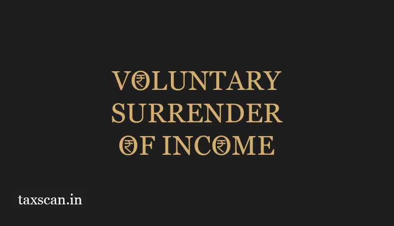 Voluntary Surrender - income