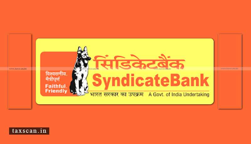 Syndicate Bank - Taxscan