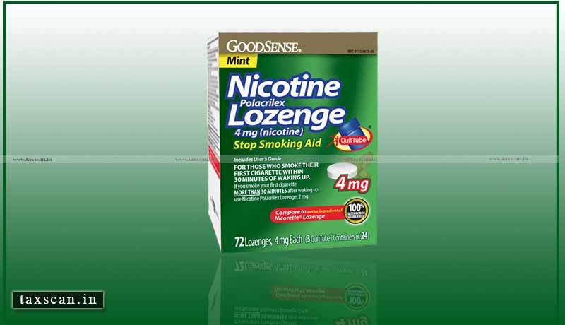 Nicotine Polacriliex Lozenge - GST - Taxscan