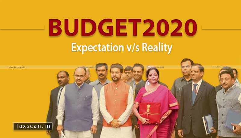 Budget 2020 - Expectation - Reality - Taxscan