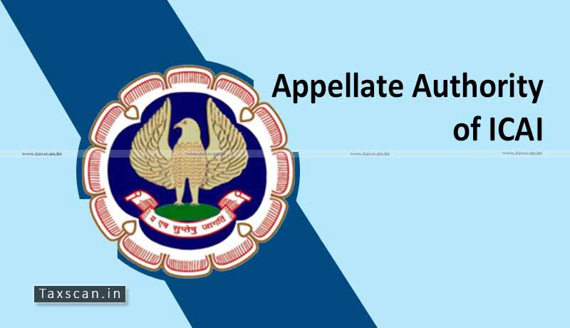 Appellate Authority - ICAI - Taxscan