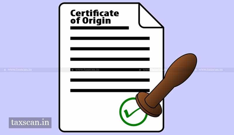 Certificate Of Orgin - DGFT - Taxscan