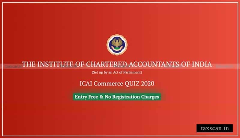 ICAI Commerce Quiz - Taxscan