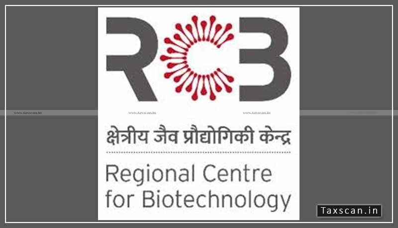 Senior Manager - Regional Centre Biotechnology - Taxscan
