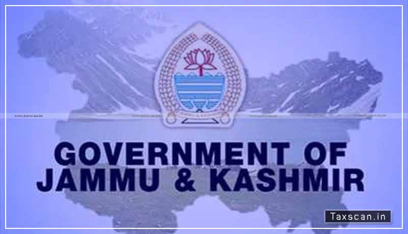 GST - AAR - Irrigation Flood control Department - Govt Jammu Kashmir - Taxscan