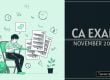 ICAI - advisory - November 2020 exam - Taxscan