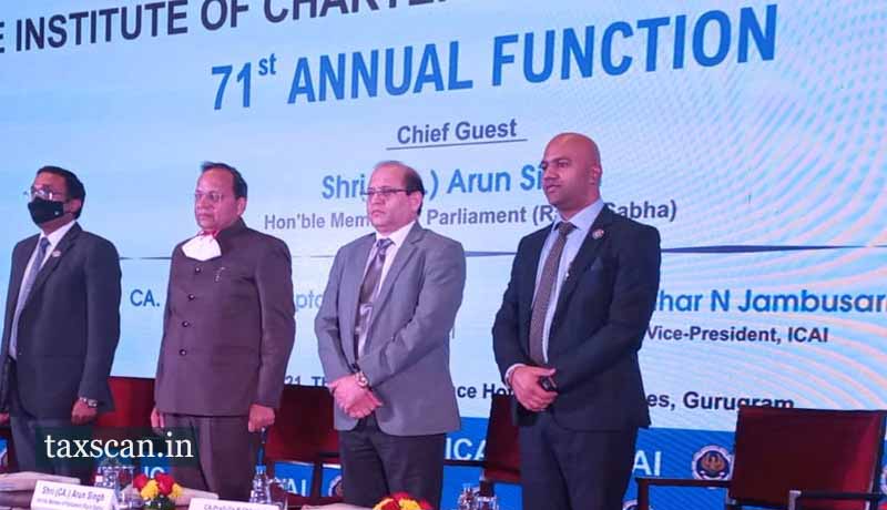 ICAI - ICAI 71 Annual Function - CA Atul Kumar Gupta - Taxscan
