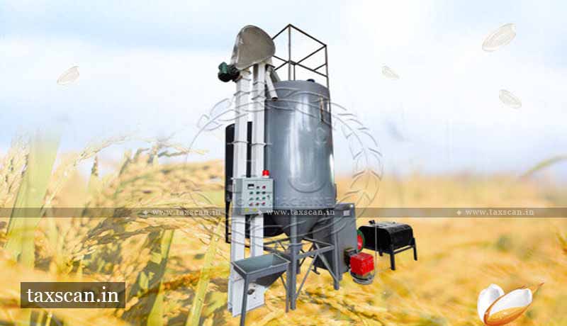 GST - Parboiling Rice - Drying plant - AAR - Taxscan