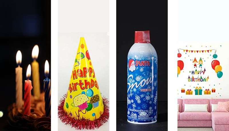 GST - Supply - Birthday Stickers – Candles - Birthday Caps - Snow Sprays - Composite Supply - AAR - Taxscan