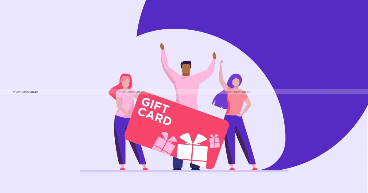 GST Time of Supply of Gift Vouchers / Gift Cards to Customers shall be