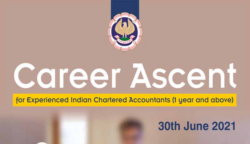 ICAI - Placement Drive - Career Ascent - CAs - Taxscan