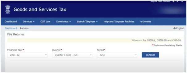 GSTR 2B - Download Excel - Json File - GSTR 2B - GST Portal - Taxscan