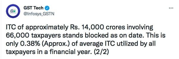 2-ITC - ITC - GST - RTI - GSTN - Taxscan