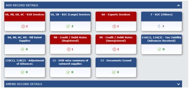 4 GSTR-1 -  GSTN - GST portal - Taxscan