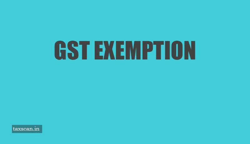 GST exemption - GST - Taxscan