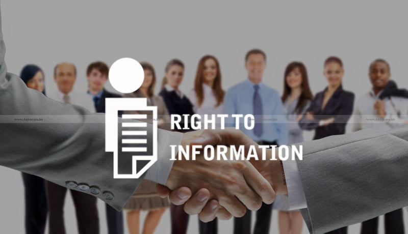 right to information - Taxscan