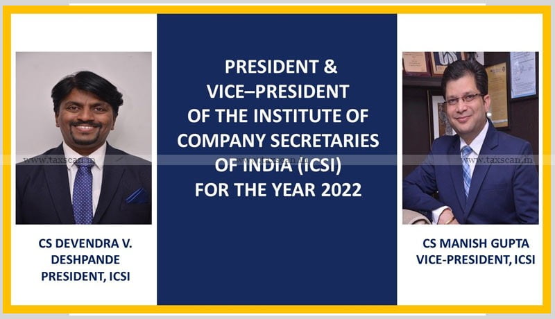 CS Devendra V. Deshpande - President of ICSI - Taxscan