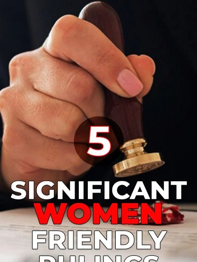 SIGNIFICANT WOMEN FRIENDLY RULES