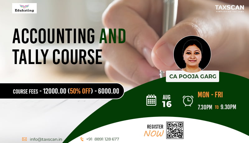 Live Accounting and Tally Prime Course - taxscan