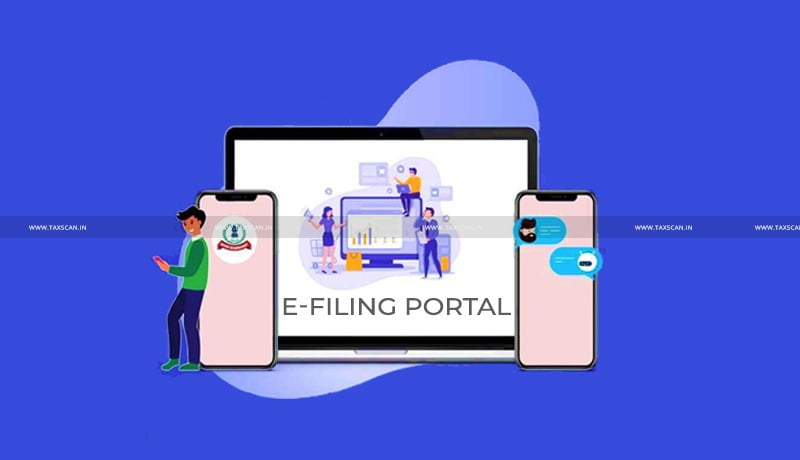 Income Tax Update - E-filing on Portal - taxscan