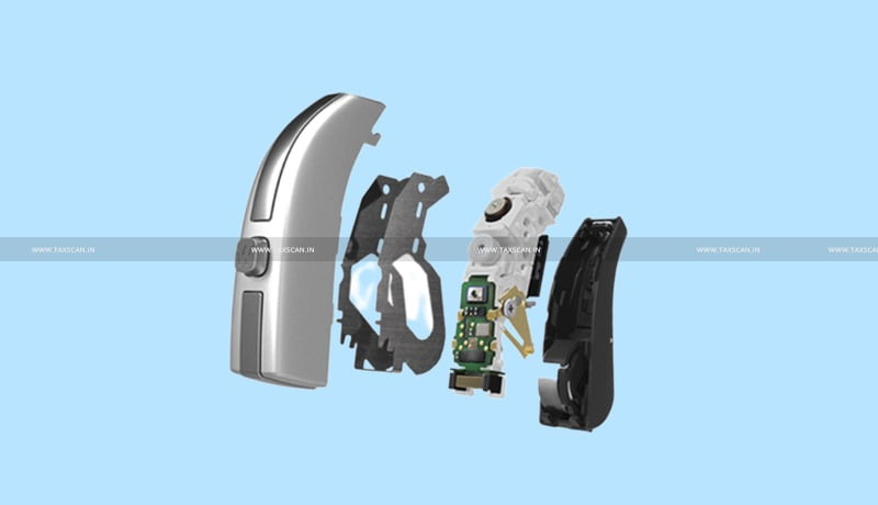 Parts and accessories - hearing aids - GST - AAR - taxscan