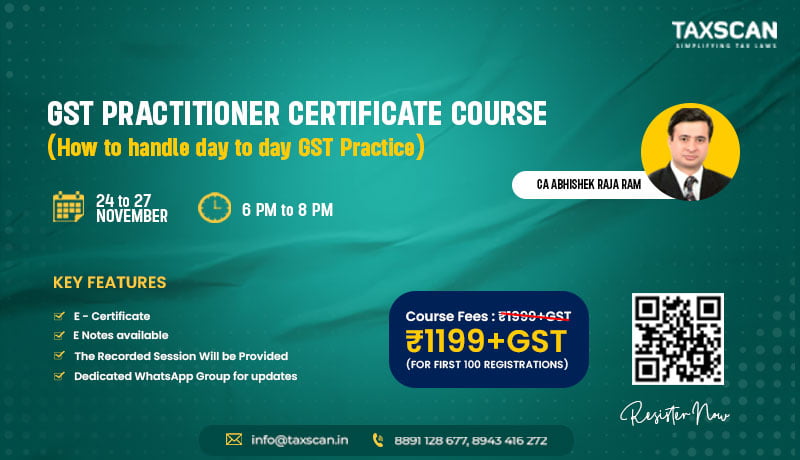 gst practitioner - certificate course