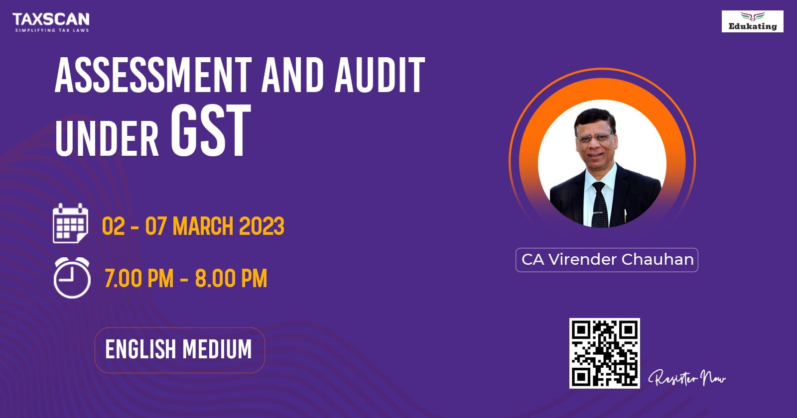 Assessment and Audit under GST - Assessment and Audit - Assessment - Audit - GST - Certificate Course - online certificate course - certificate course 2023 - taxscan  - taxscan academy