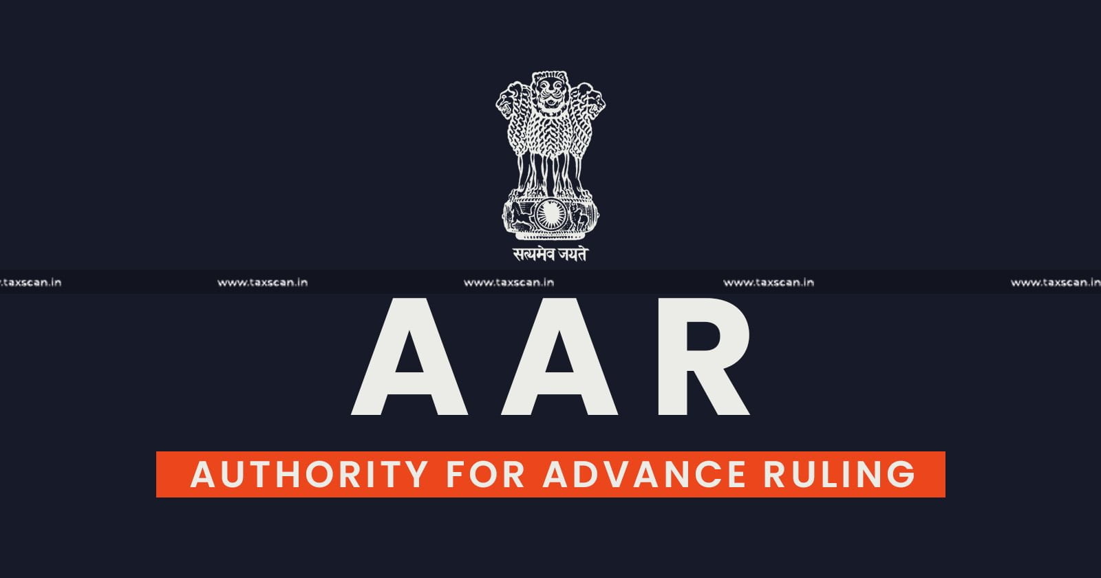 Advance - Ruling - Services - GST- AAR - TAXSCAN