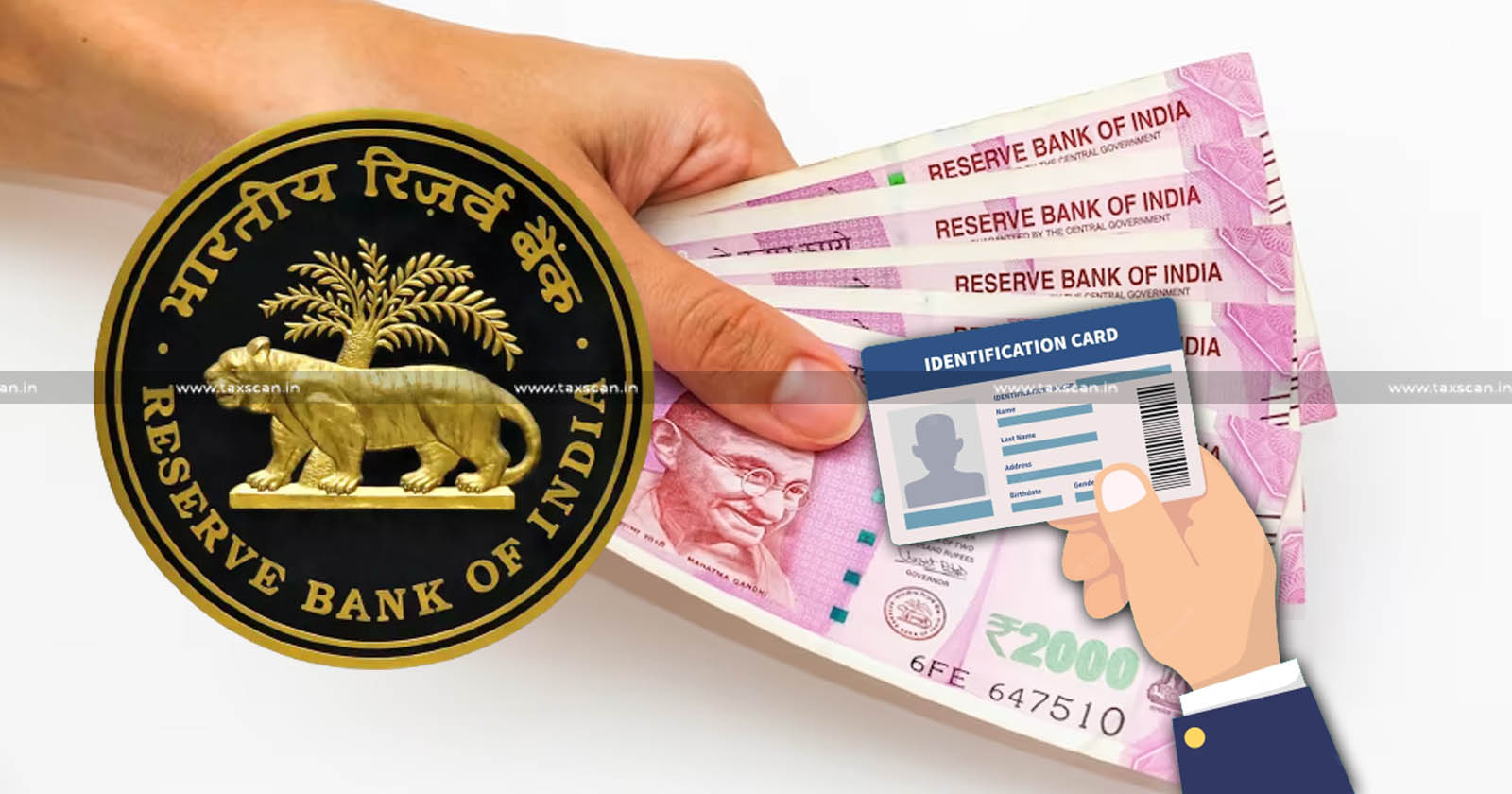 RBI Issues Exchange or Deposit Slip Format of Rs. 2000 notes - RBI Issues Exchange or Deposit of Rs. 2000 notes - RBI - Exchange or Deposit of Rs. 2000 notes - Format of Rs. 2000 notes without ID Proof - ID Proof - taxscan