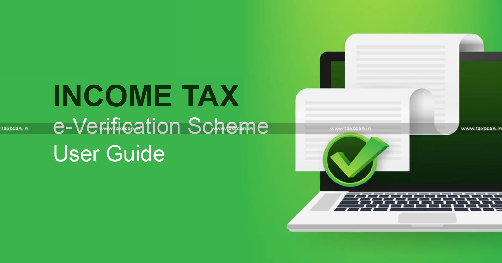 User Guide - Income Tax Department - Response to Notices and Letters - Notices and Letters - e-Verification Scheme - taxscan