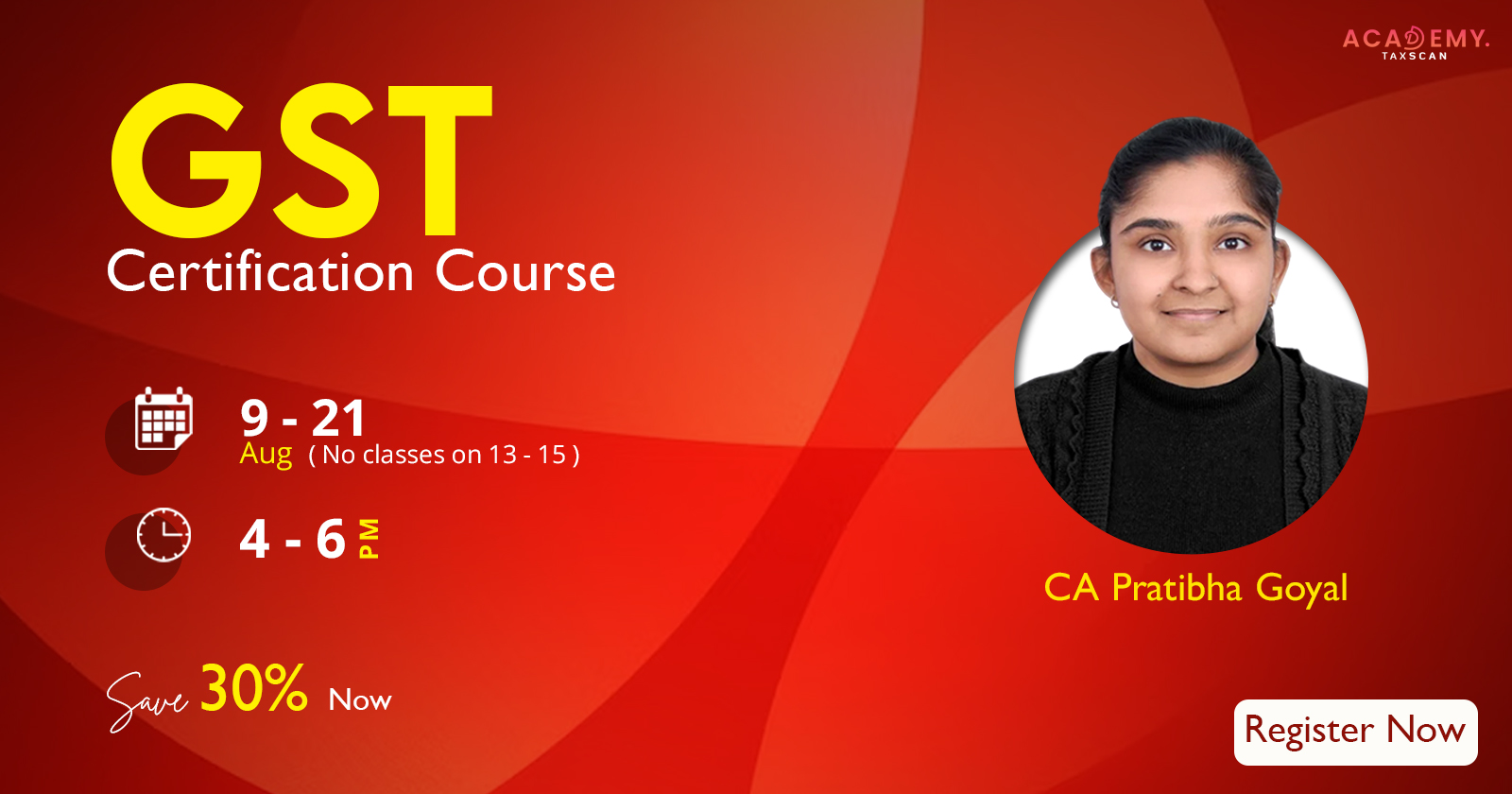 Certification Course - GST - Online Certificate Course - GST Course - Taxscan academy - Online Certificate Course 2023