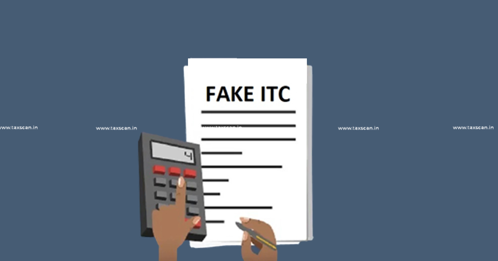 Fake - ITC - scam - DGGI - arrests - Director - TIF - TAXSCSAN
