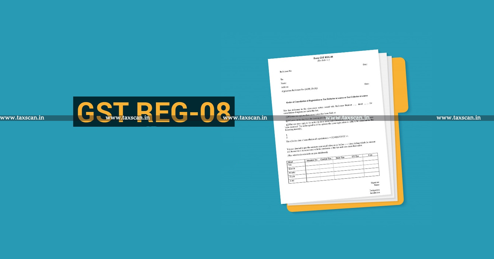 CBIC replaces- Form GST REG-08-Notifies CGST- Fourth Amendment Rules-TAXSCAN