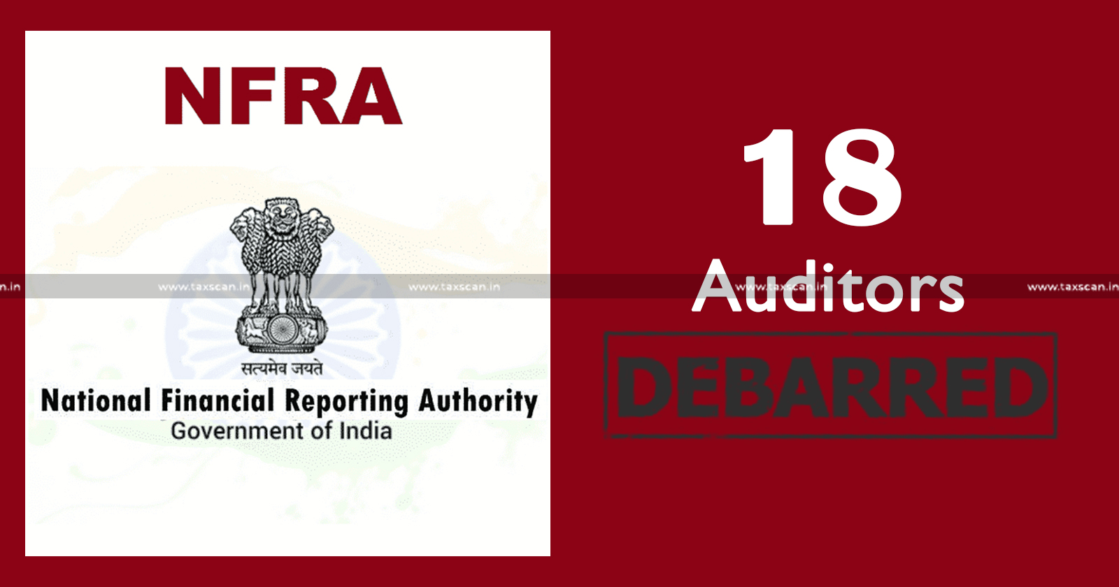 NFRA - NFRA Takes Firm Action - DHFL Debarred - DHFL - Auditors - taxscan