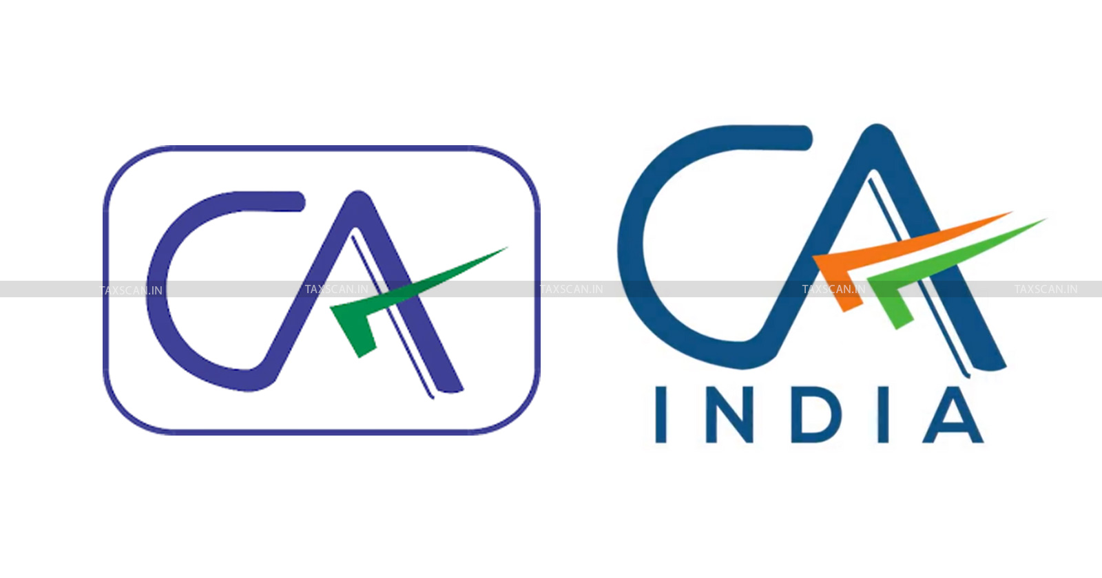 CA india - CA india logo - CA logo - Logo Registration Application - Trademarks Authority - ICAI - taxscan