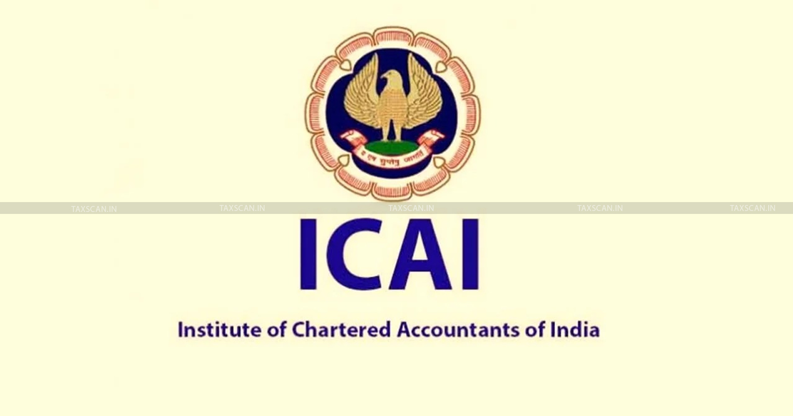 ICAI - CBSE - Institute of Chartered Accountants of India - TAXSCAN