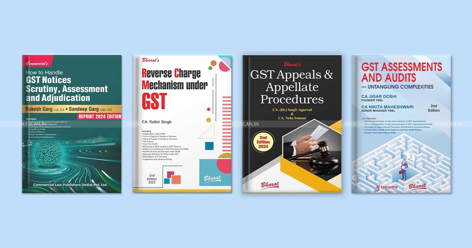 Top 10 Bestselling GST Reference Books - TAXSCAN